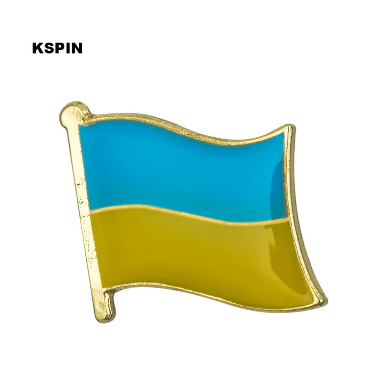Ukraine Flag Laple Pin Badge