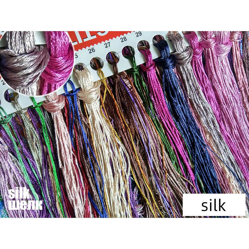 Embroidery Needlework Sets Peacock