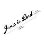 Jesus Is Lord Sticker Car
