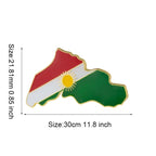 KURDISTAN Flag Map Lapel Pins