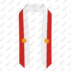 Class Of 2026 Yezidi Flag Graduation Scarf