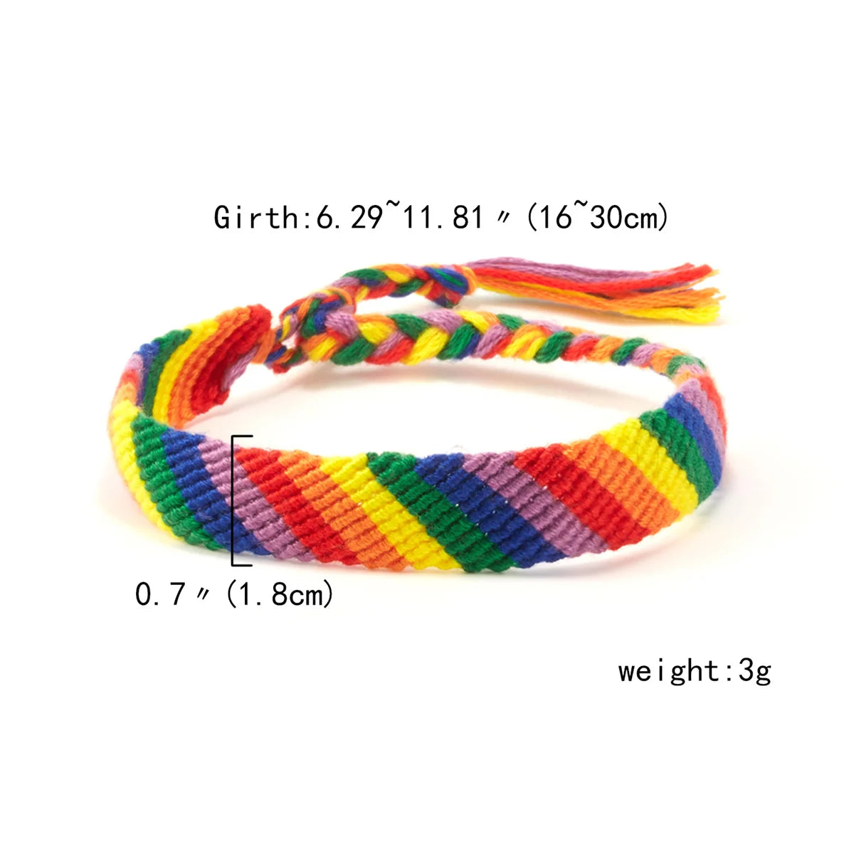 Fashion Rainbow Bracelets LGBTQ