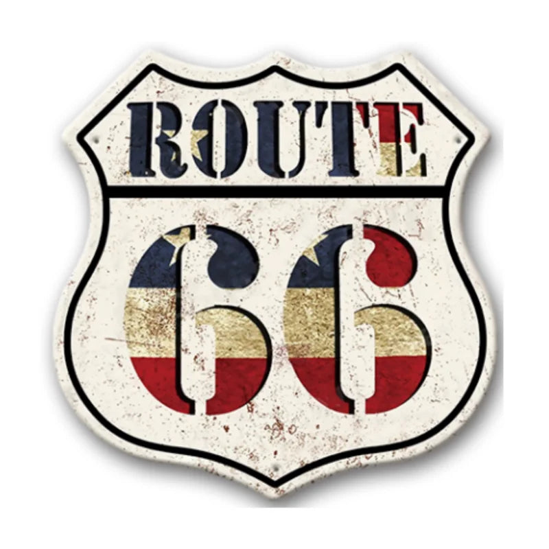 Route 66 America Signs Vintage Metal