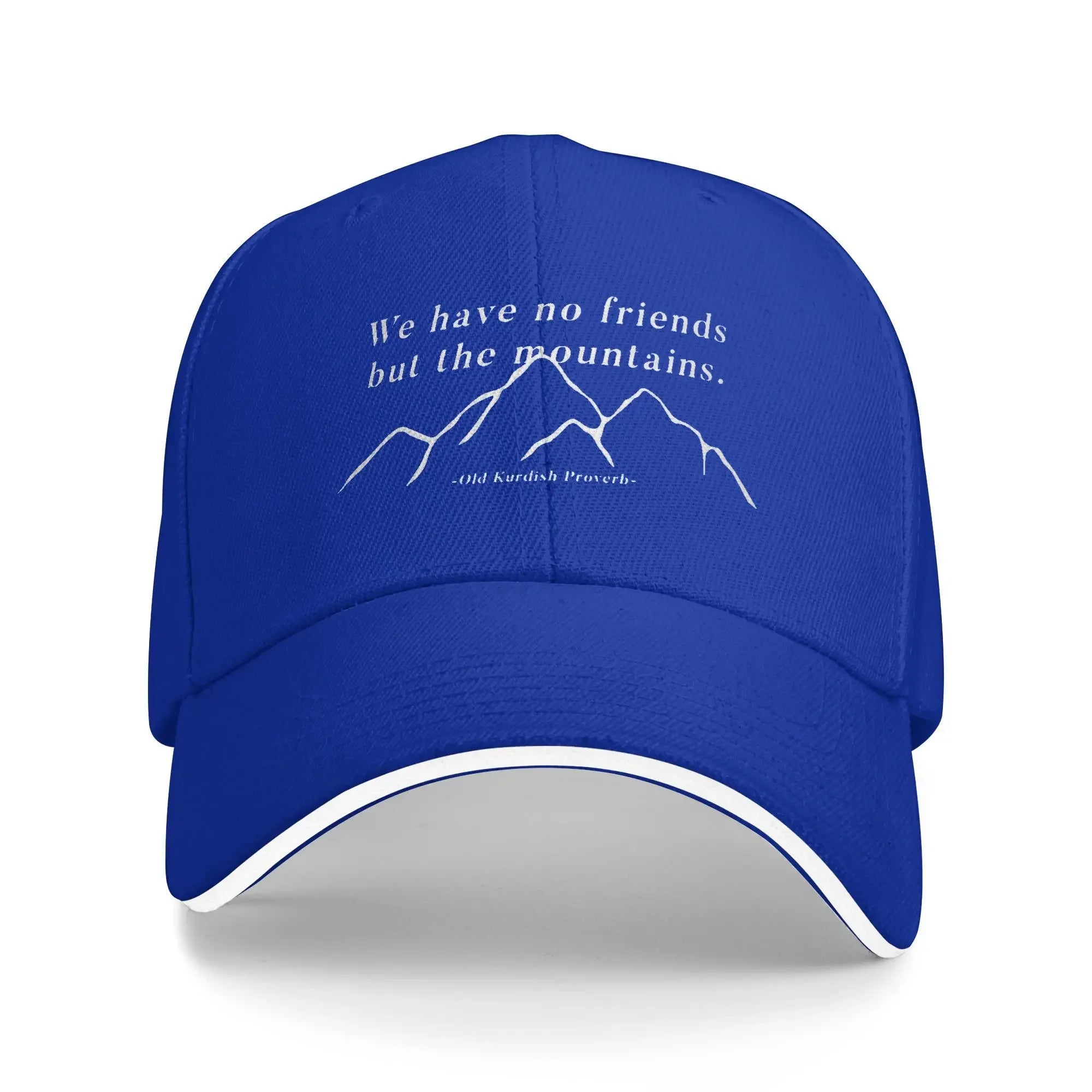 Kurdistan We have no friends but the mountains Baseball Cap