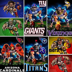 DIY Diamond Painting Football Team