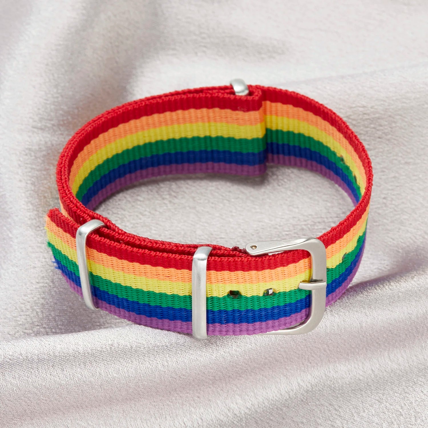 Trendy LGBT Rainbow Strap Braided Bracelet