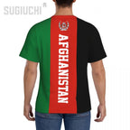 Tight Sports T-shirt Afghanistan Flag