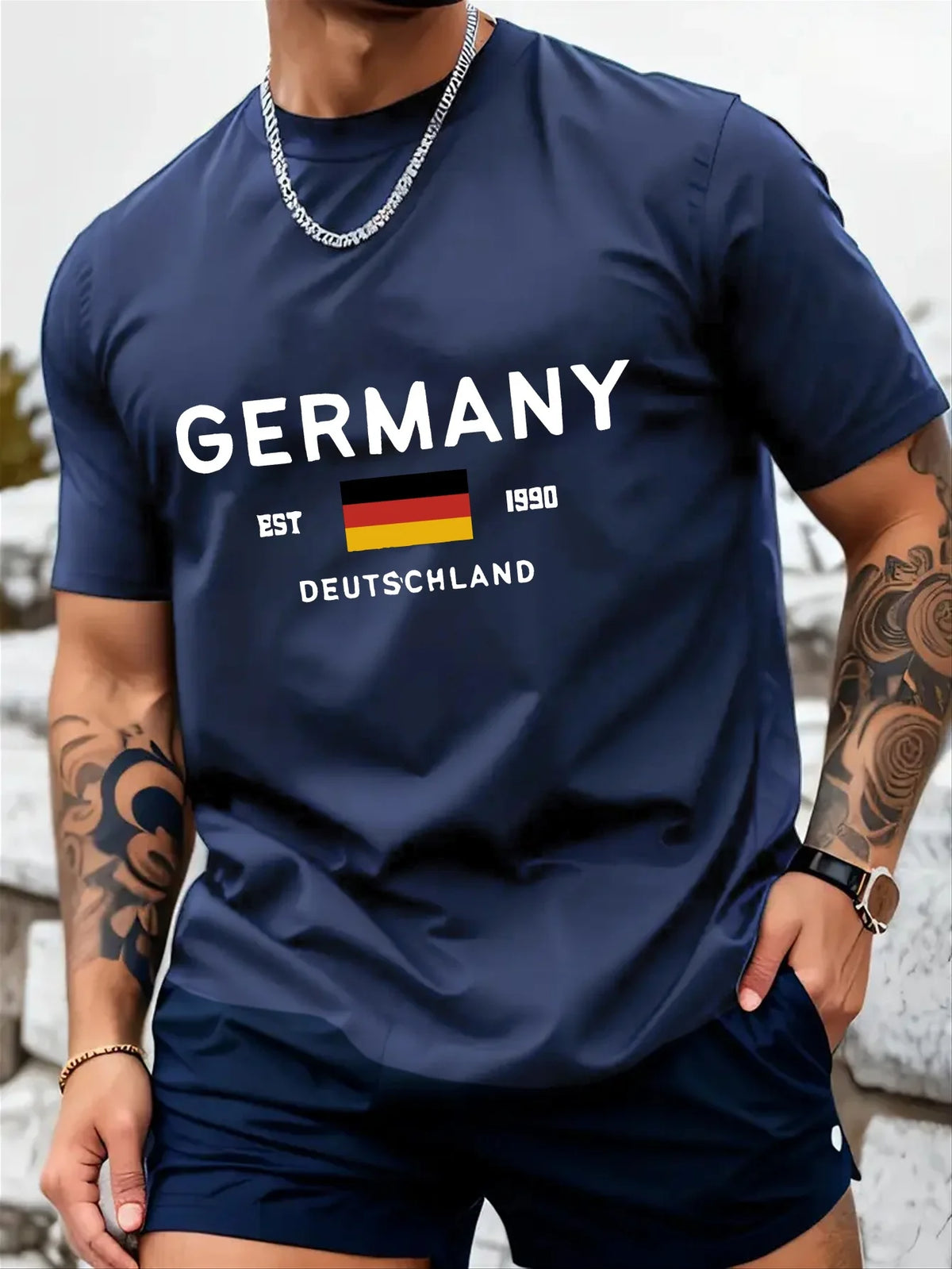 Patriotic German Flag T-shirt