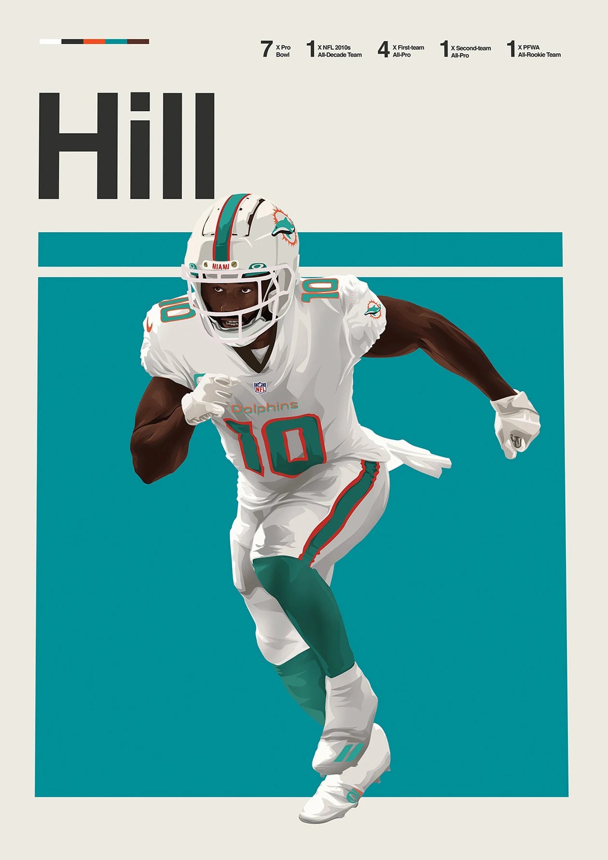 Classic American Football Star Athletes Highlights Achievements Posters