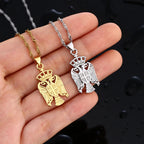 Sonya Eagle Pendant Necklace – Stainless Steel
