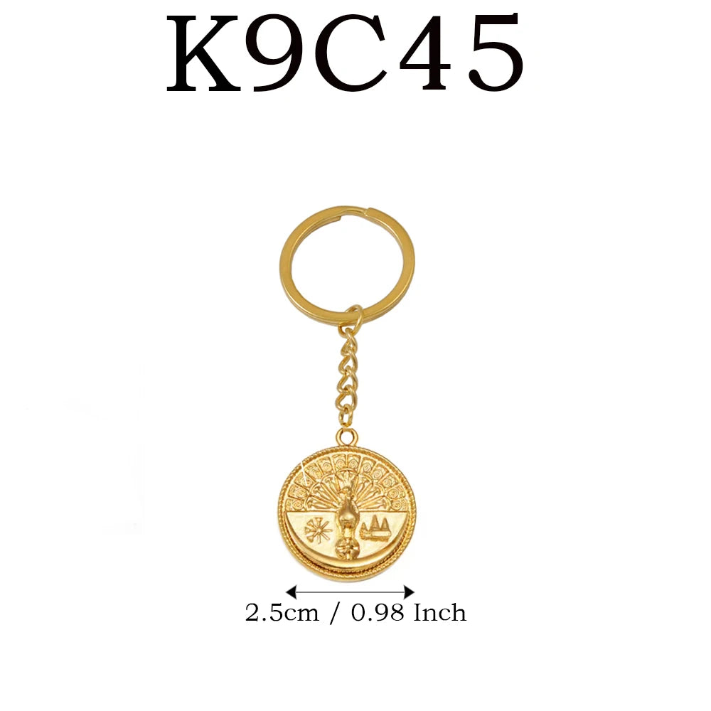 Yezidi Lalish Peacock Key Chains