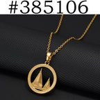 Round Yezidi Lalish Pendant Necklaces