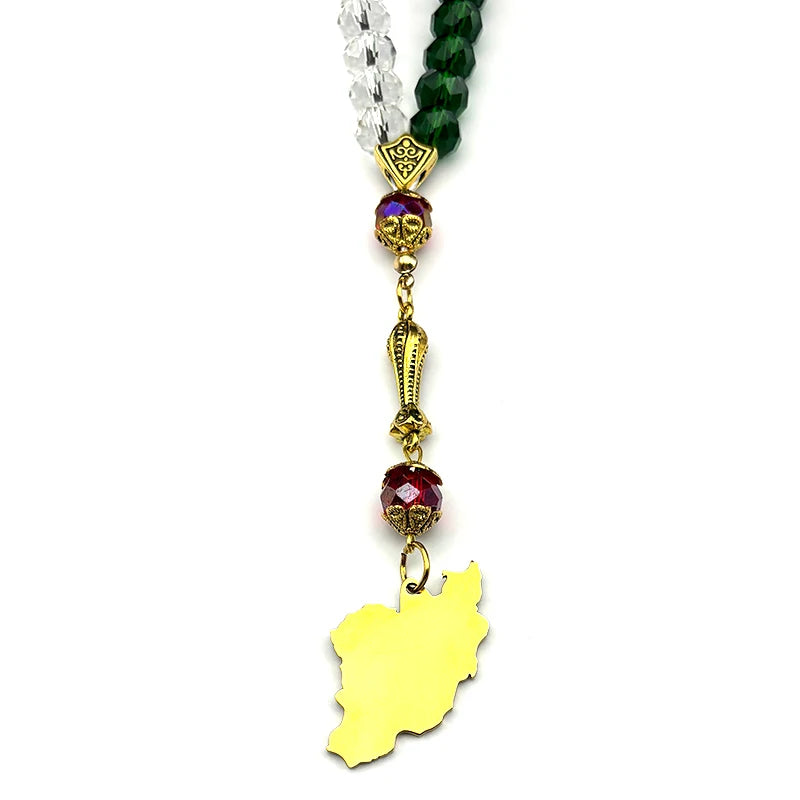 Iranian Flag Car Pendant