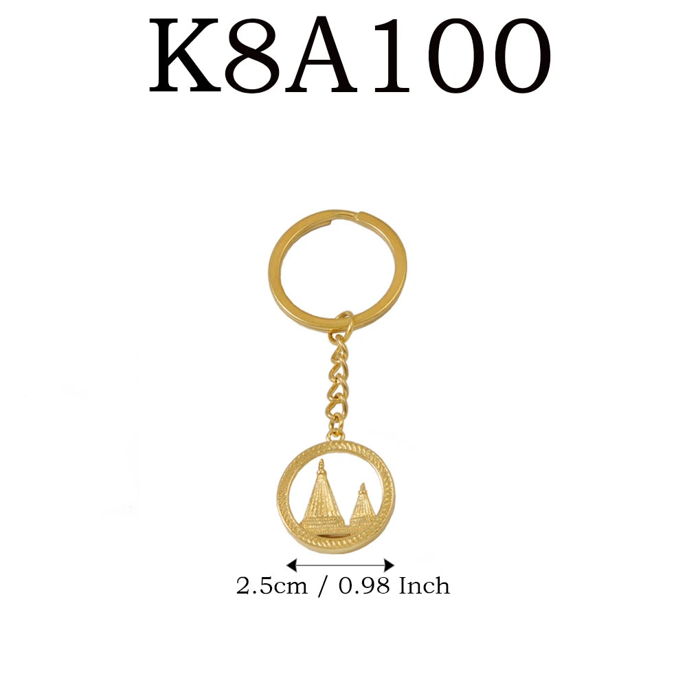 Yezidi Lalish Peacock Key Chains