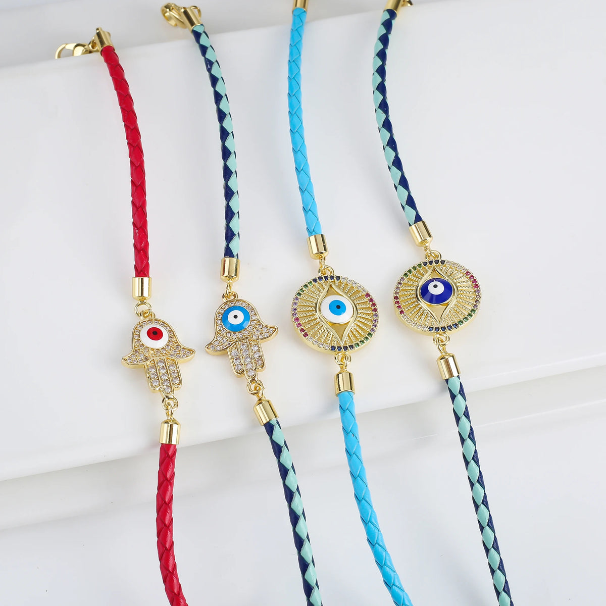 Zircon Evil Eye Bracelet