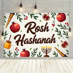 Happy Purim Rosh Hashanah Jewish New Year Background Carnival Festivals