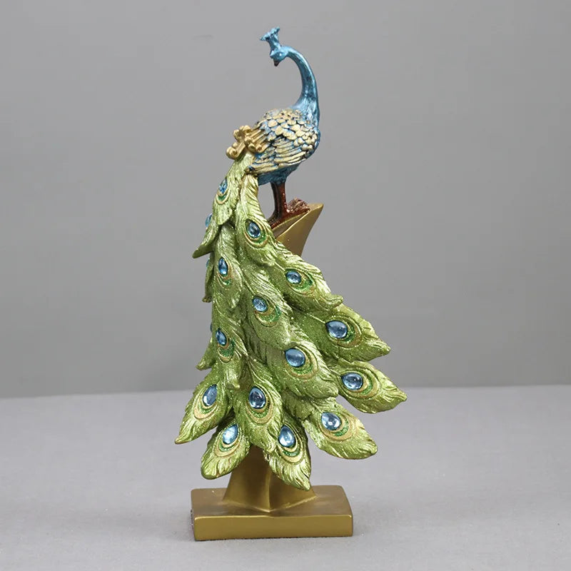 European Peacock Ornaments