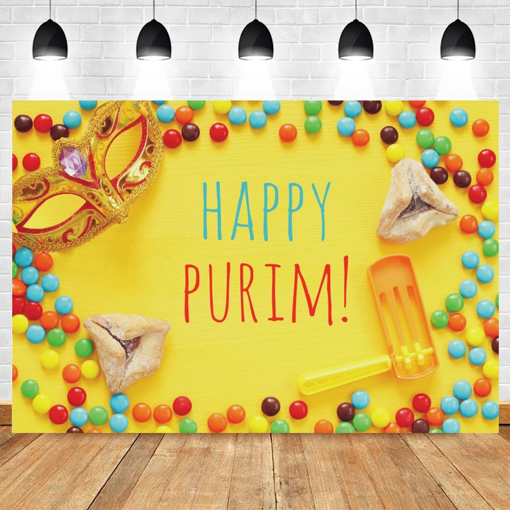 Happy Purim Rosh Hashanah Jewish New Year