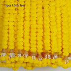 Artificial Marigold Flowers Day of The Dead, and Diwali Home Decor