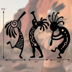 Metal Wall Art Decor, Native American
