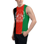 Sleeveless T-shirt Afghanistan Flag 3D
