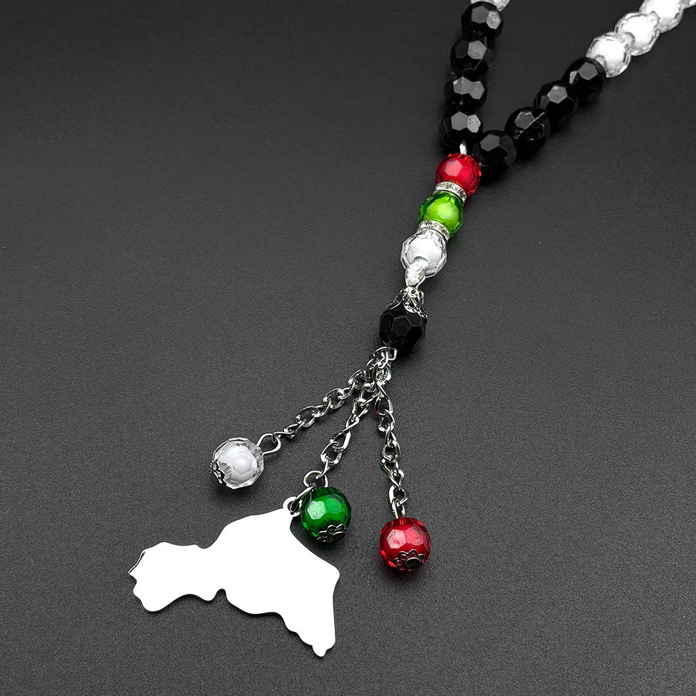 Kurdish Flag Prayer Tasbih