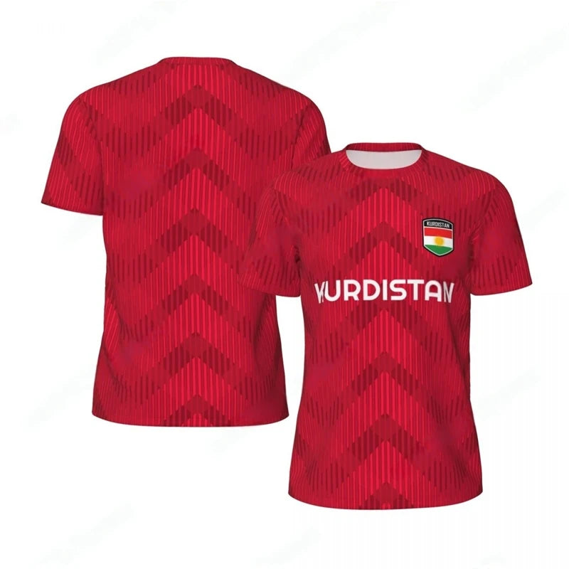 KURDISTAN 3D Print Sports Quick-dry Breathable Men T-shirt
