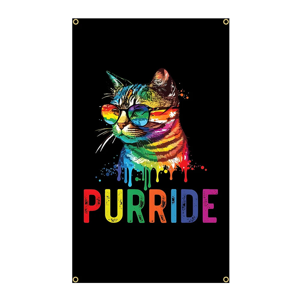 LGBTQ Rainbow Pride Flags