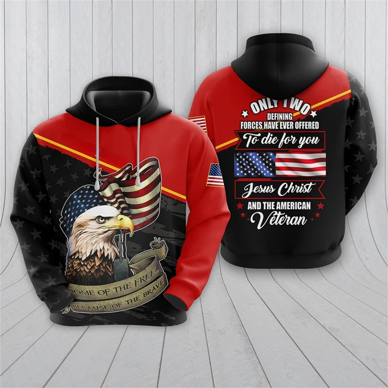 US Veteran Graphic Sweatshirts