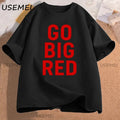 Go Big Red T Shirt Football