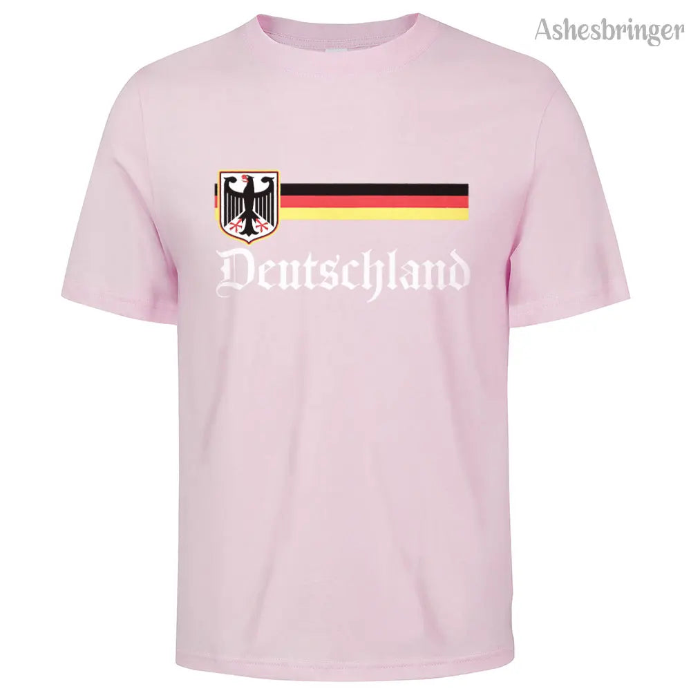 Cotton Germany Flag T Shirt