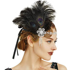 Peacock Feather Headband