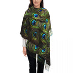 Ladies Long Peacock Cute And Beautiful Scarves
