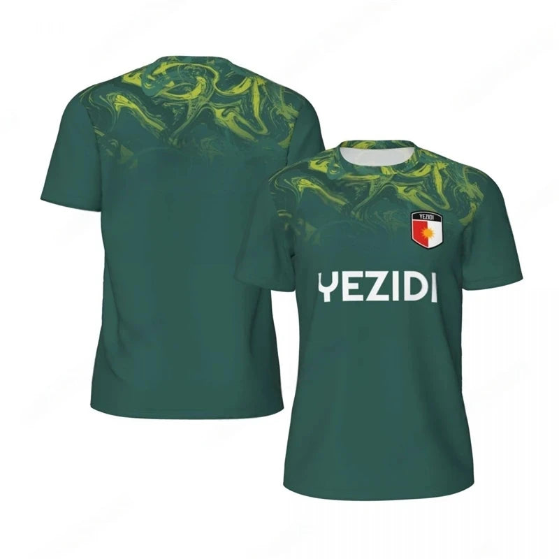 Men's Yezidi Flag T-Shirt Short