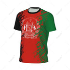 Afghanistan Flag 3D Printed Men T-Shirt For Running Bike Soccer Tennis Fitness Sports tshirt Mesh Fans T-shirt