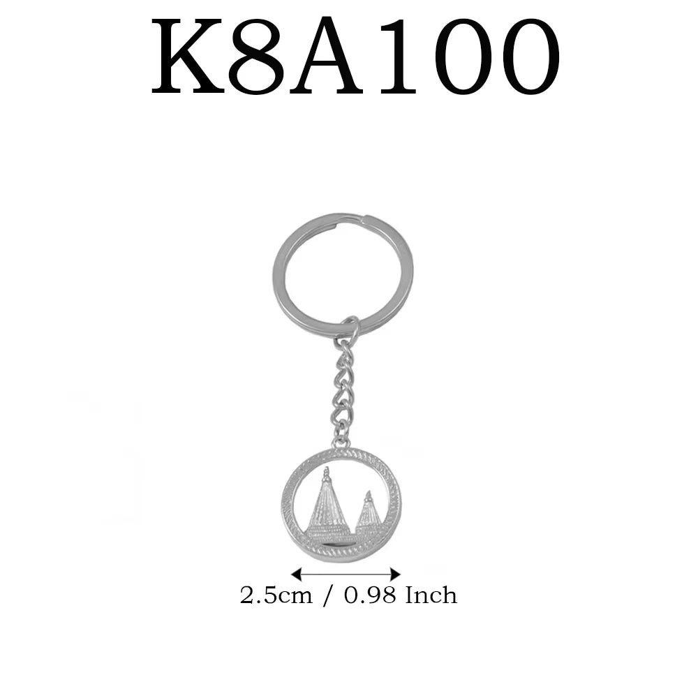 Yezidi Lalish Peacock Key Chains