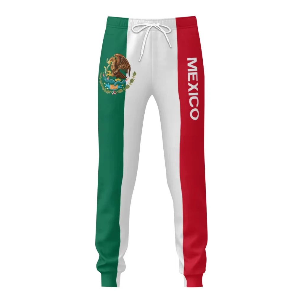 Mexico National Flag Sweatpants