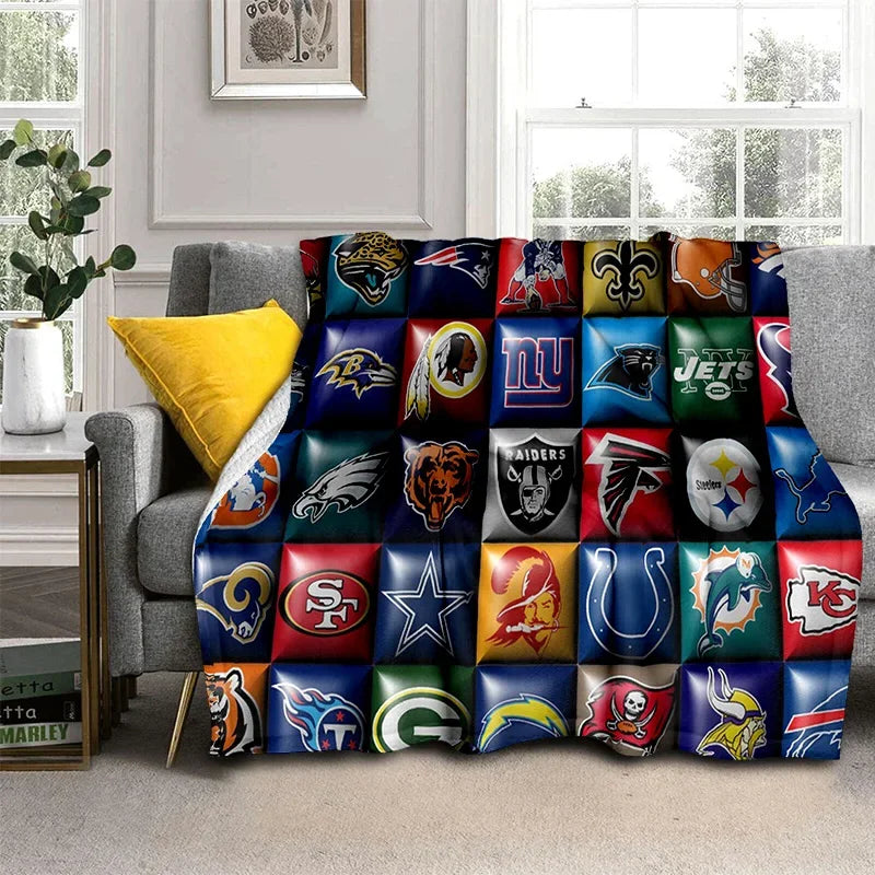 NFL Sign American Football Rugby 3D Blanket