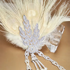 Peacock Feather Headband