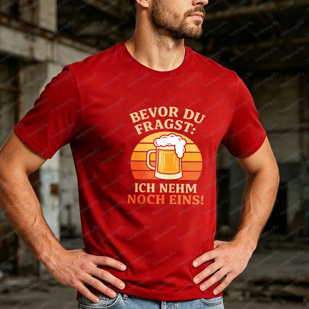 Trendy Saying T-shirts in German Beer & Oktoberfest