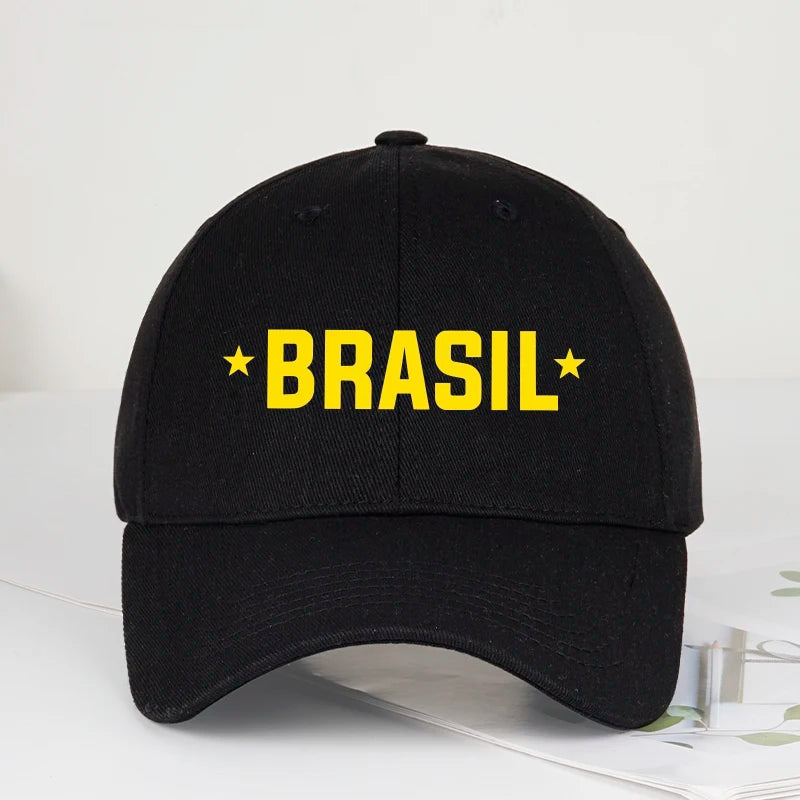 Brazil Flag Baseball Cap Men