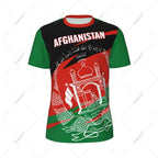 Afghanistan Flag Men Sports T-shirt