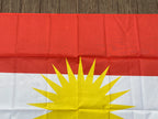 90*150cm Kurdistan flag