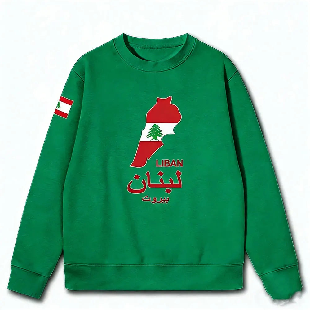 Lebanon Map Hoodie