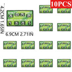 10/12PCS  Wholesale Embroidery Patches Rugby for Clothing