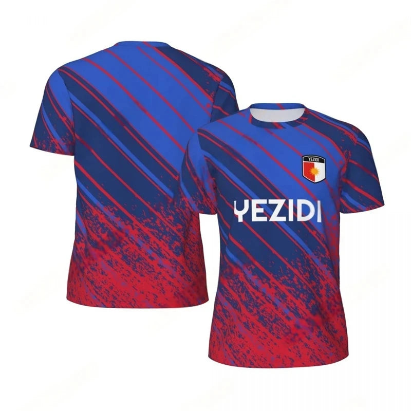 Men's Yezidi Flag T-Shirt Short