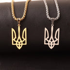 Ukraine Emblem Necklace