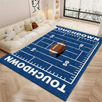 American Football Field Area Rug