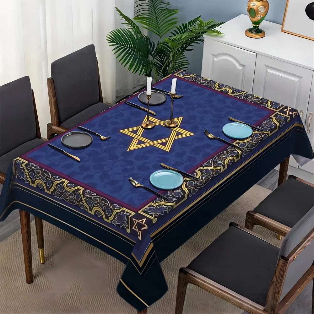 Passover Tablecloth Decor