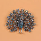 Luxury and fashionable peacock pin